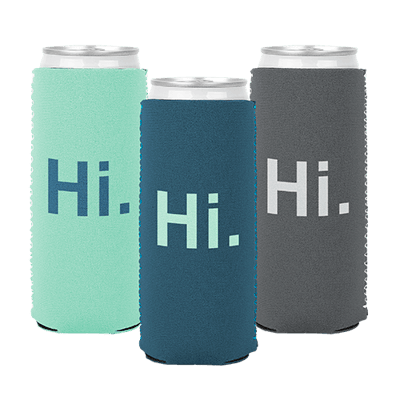 Tall Neoprene Can Koozies
